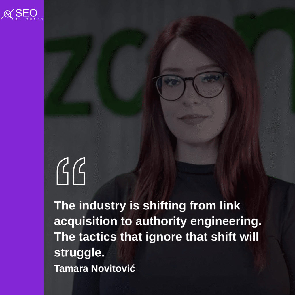 Tamara Novitović- SEObyMarta Interview