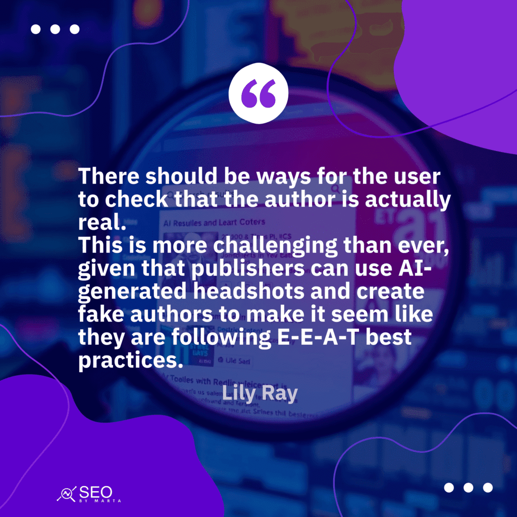 Lily Ray in interview  SEObyMarta