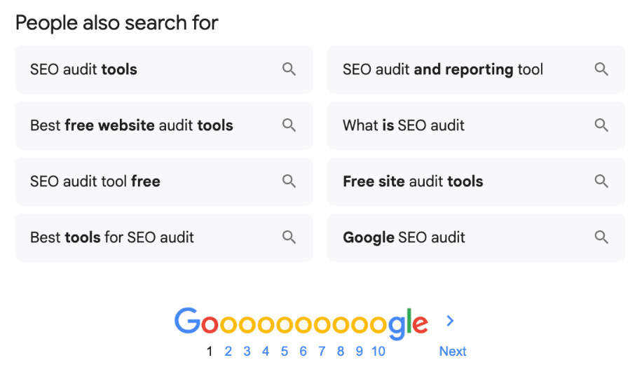 People Also Asked questions