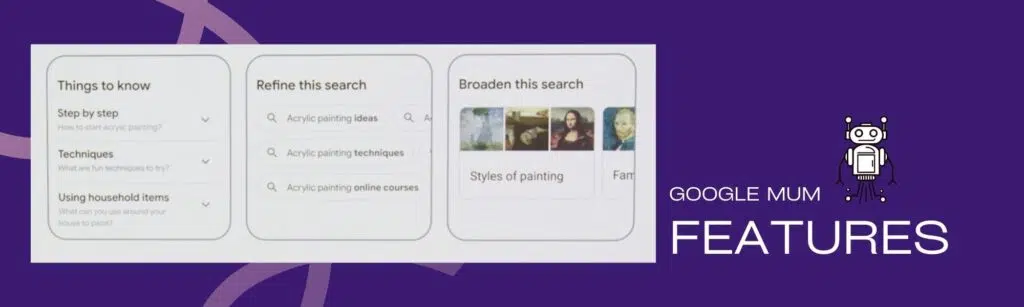Google Mum Features