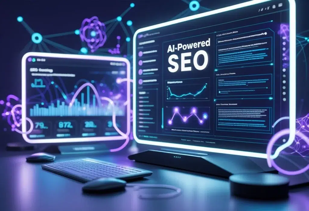 SEO Services for iGaming - modern computer