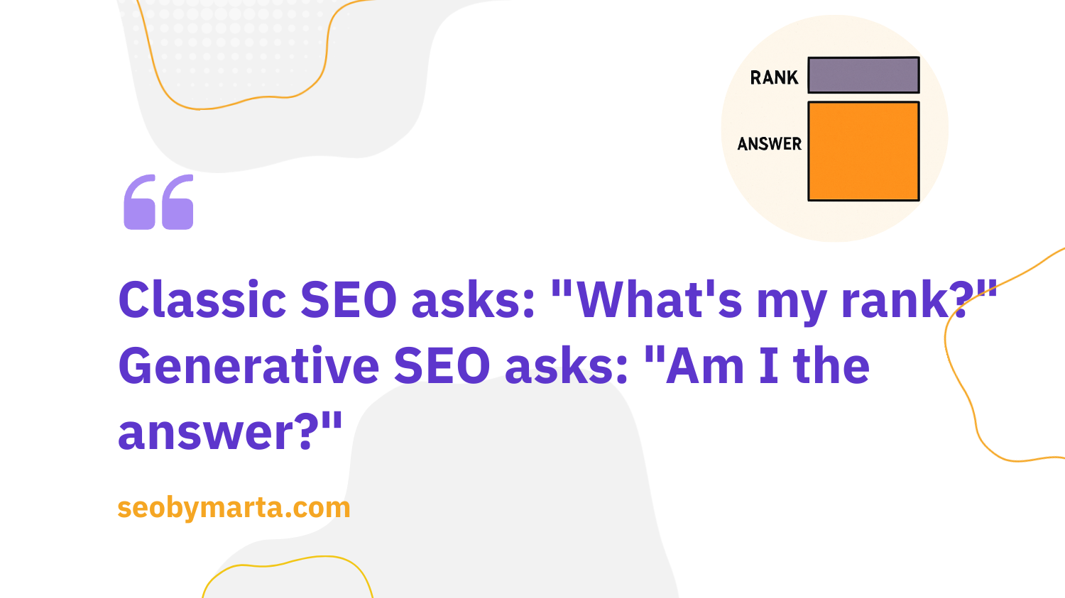 classic seo vs. generative seo