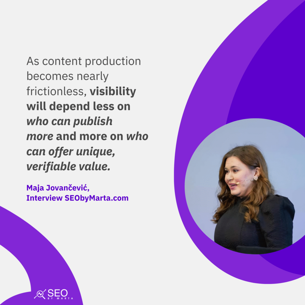 Maja Jovančević- SEObyMarta interview